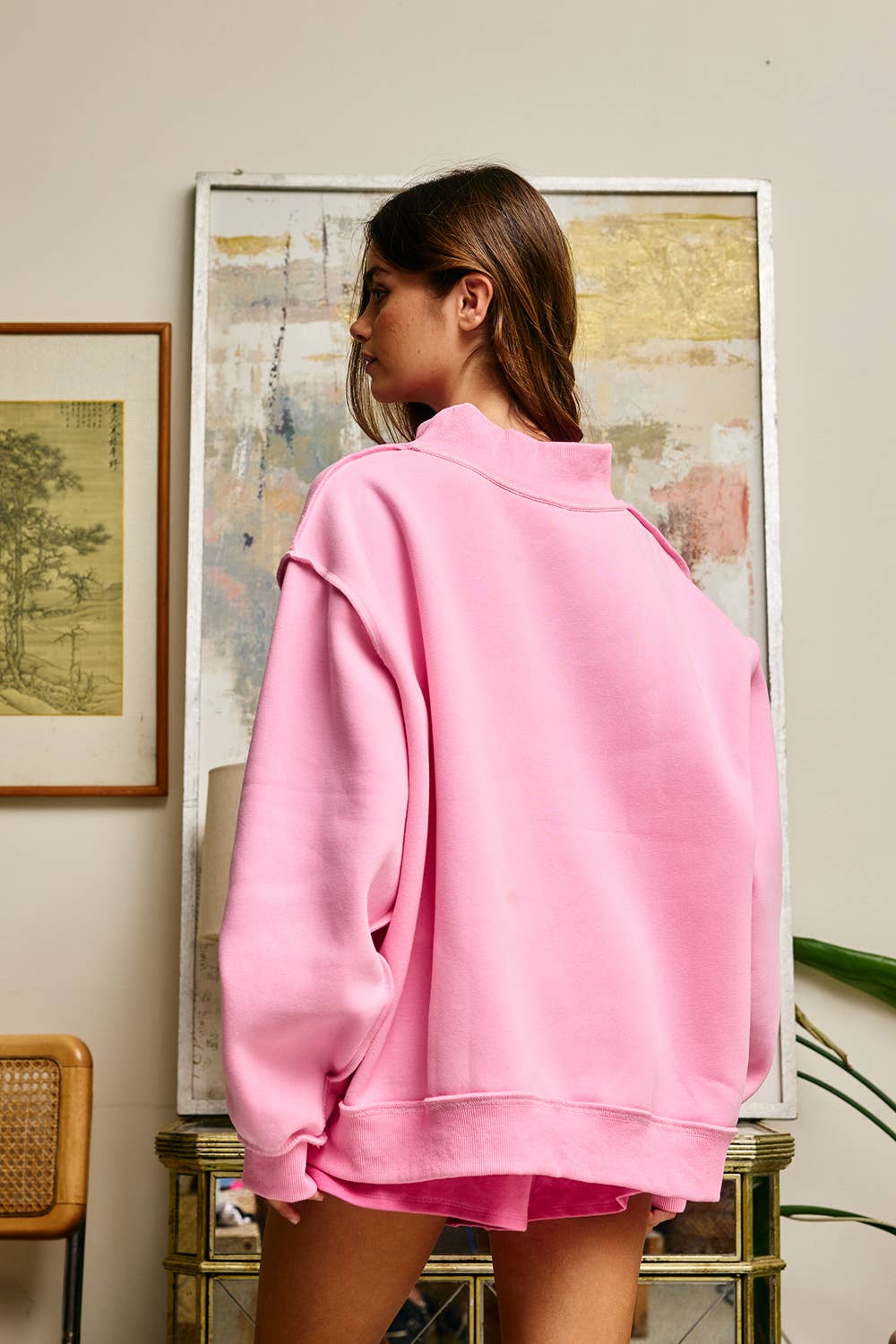 Pilates Girly Mockneck (Worth The Wait)
