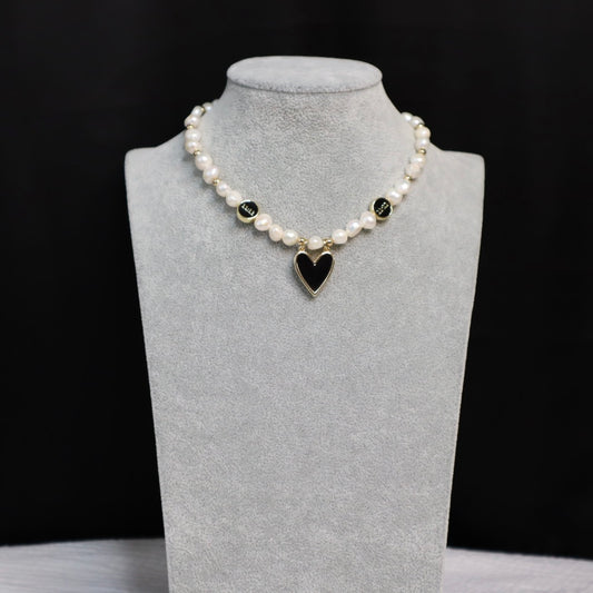 Black Hearts Necklace