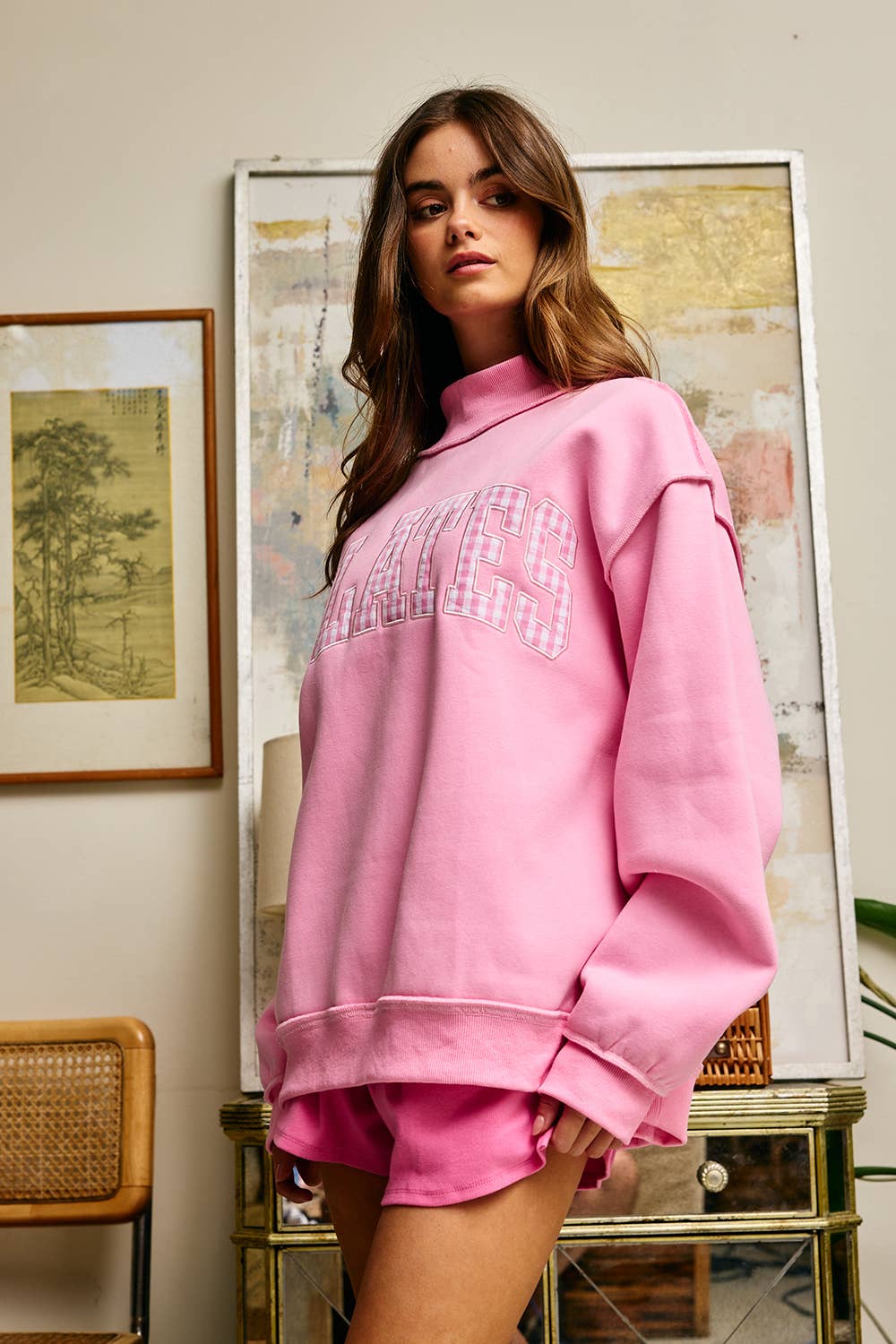 Pilates Girly Mockneck (Worth The Wait)